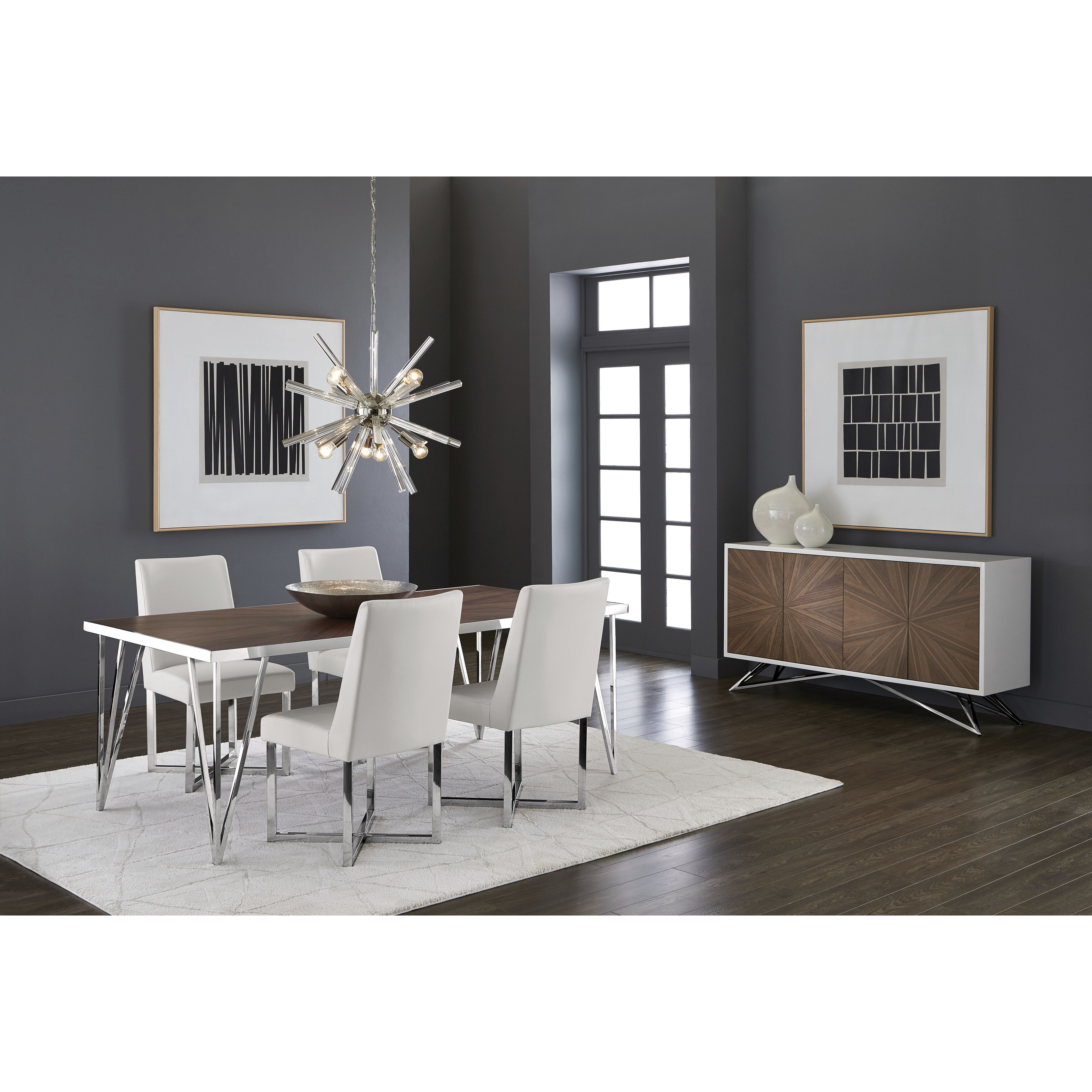 Split Personality 48 X 48 inch Hand Painted Art, Set Of 2